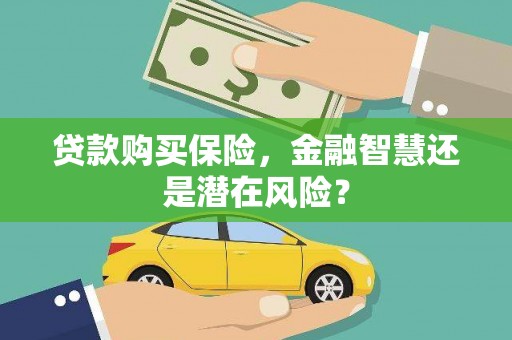 士林贷款购买保险，金融智慧还是潜在风险？