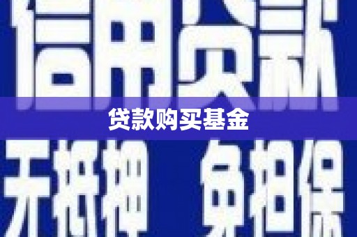 士林贷款购买基金