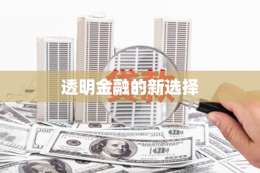 士林透明金融的新选择