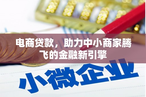士林电商贷款，助力中小商家腾飞的金融新引擎