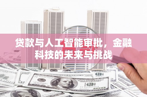 士林贷款与人工智能审批，金融科技的未来与挑战