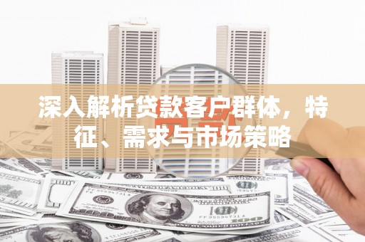 士林深入解析贷款客户群体，特征、需求与市场策略