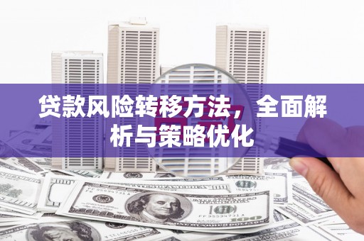 士林贷款风险转移方法，全面解析与策略优化