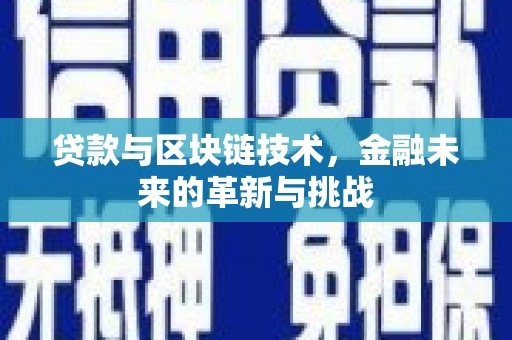 士林贷款与区块链技术，金融未来的革新与挑战