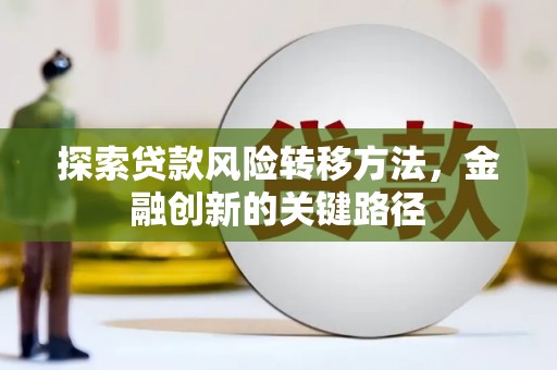 士林探索贷款风险转移方法，金融创新的关键路径