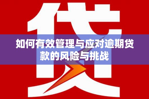 士林如何有效管理与应对逾期贷款的风险与挑战