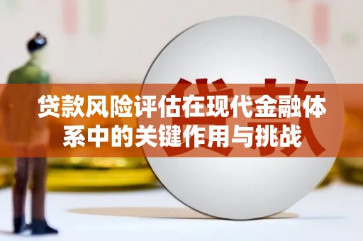 士林贷款风险评估在现代金融体系中的关键作用与挑战
