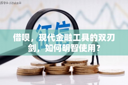 士林借呗，现代金融工具的双刃剑，如何明智使用？