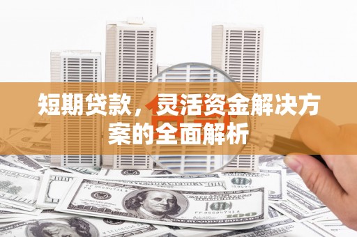 士林短期贷款，灵活资金解决方案的全面解析