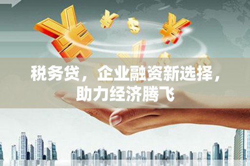 士林税务贷，企业融资新选择，助力经济腾飞