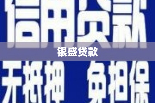 士林银盛贷款