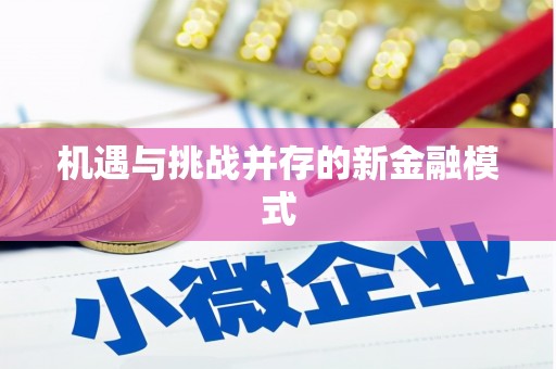 士林机遇与挑战并存的新金融模式