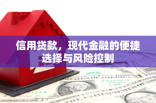 士林信用贷款，现代金融的便捷选择与风险控制