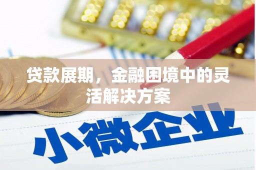 士林贷款展期，金融困境中的灵活解决方案