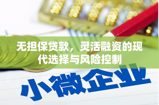士林无担保贷款，灵活融资的现代选择与风险控制