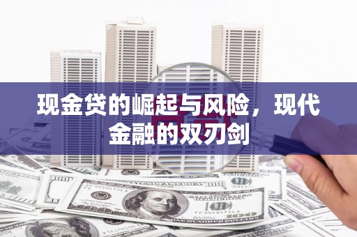士林现金贷的崛起与风险，现代金融的双刃剑