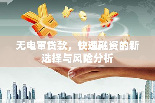 士林无电审贷款，快速融资的新选择与风险分析