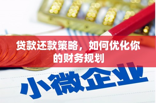 士林贷款还款策略，如何优化你的财务规划