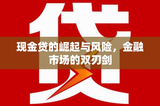 士林现金贷的崛起与风险，金融市场的双刃剑