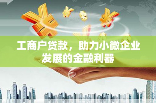 士林工商户贷款，助力小微企业发展的金融利器