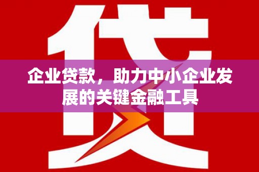 士林企业贷款，助力中小企业发展的关键金融工具
