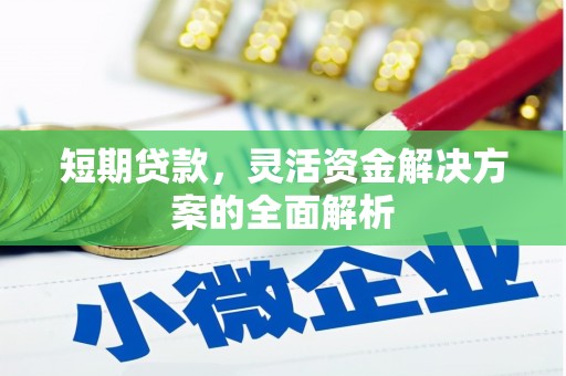 士林短期贷款，灵活资金解决方案的全面解析
