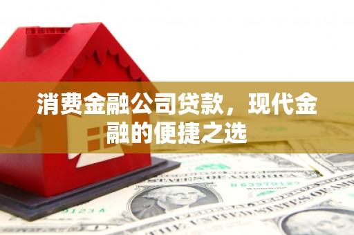 士林消费金融公司贷款，现代金融的便捷之选