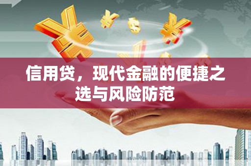 士林信用贷，现代金融的便捷之选与风险防范