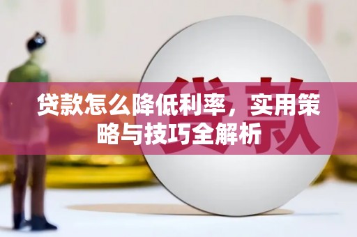 士林贷款怎么降低利率，实用策略与技巧全解析