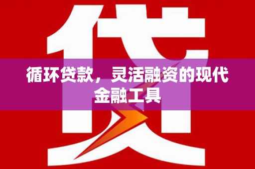 士林循环贷款，灵活融资的现代金融工具