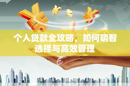 士林个人贷款全攻略，如何明智选择与高效管理