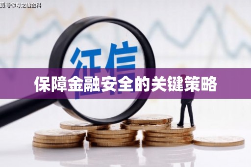 士林保障金融安全的关键策略