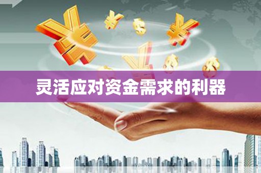 士林灵活应对资金需求的利器