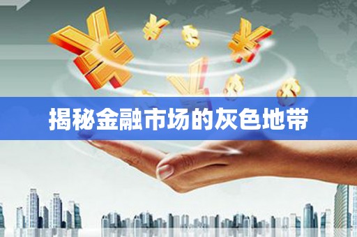 士林揭秘金融市场的灰色地带