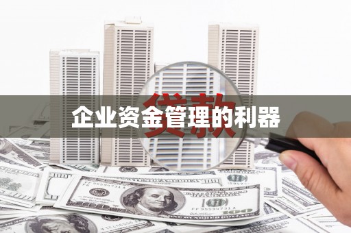 士林企业资金管理的利器