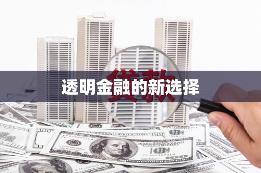 士林透明金融的新选择