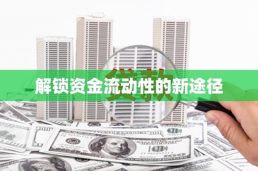 士林解锁资金流动性的新途径